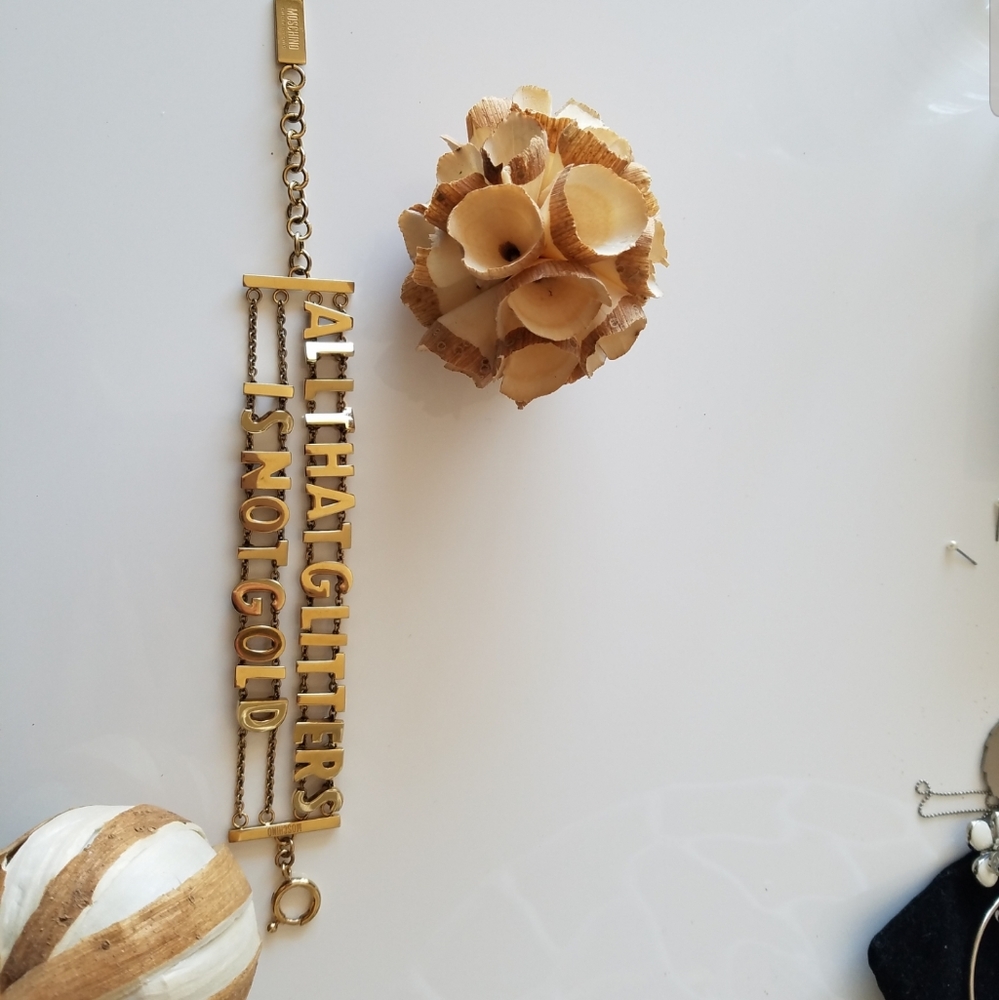 Moschino cheap and chic bracelet